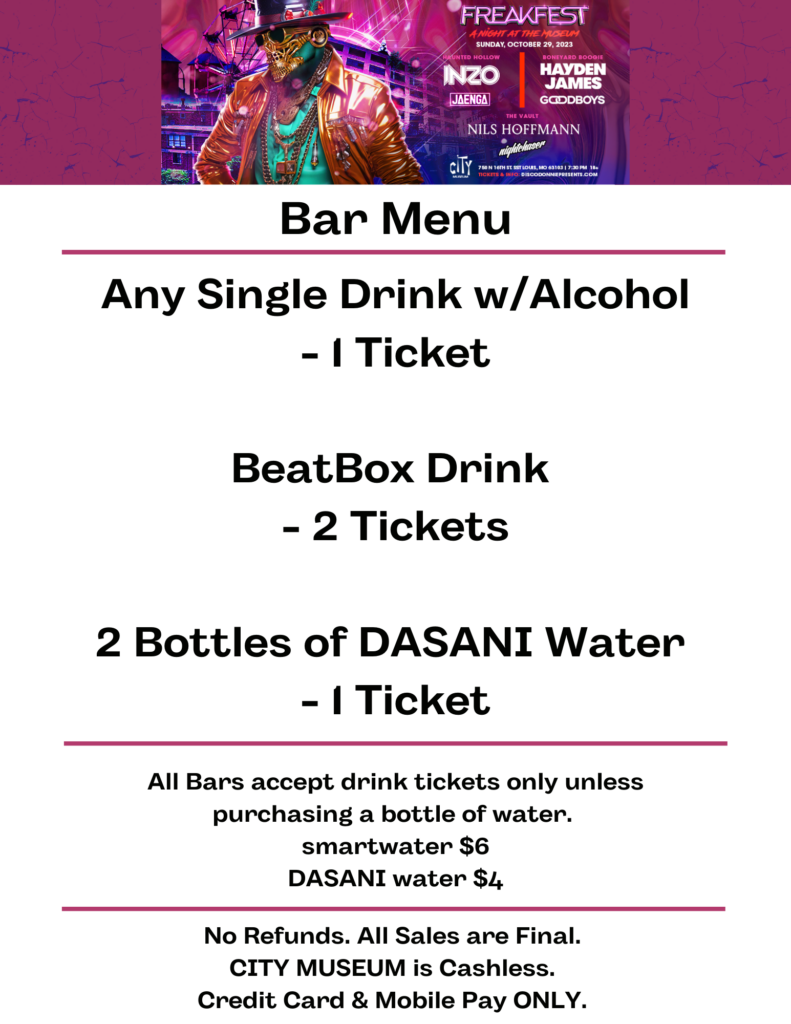 Freakfest Ticket & Sales Information City Museum